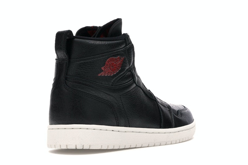 Jordan 1 Retro High Zip Black Gym Red Phantom (Women's)