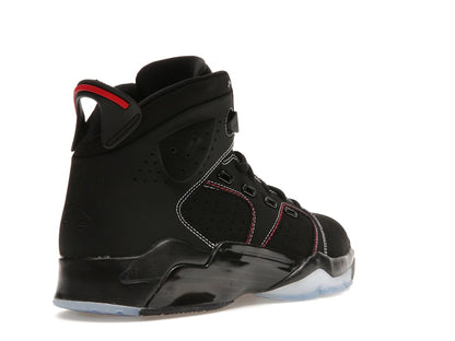 Jordan 6-17-23 Black White Red Contrast Stitching