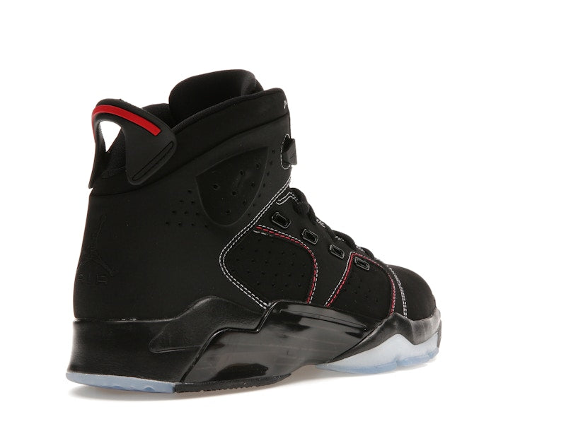 Jordan 6-17-23 Black White Red Contrast Stitching