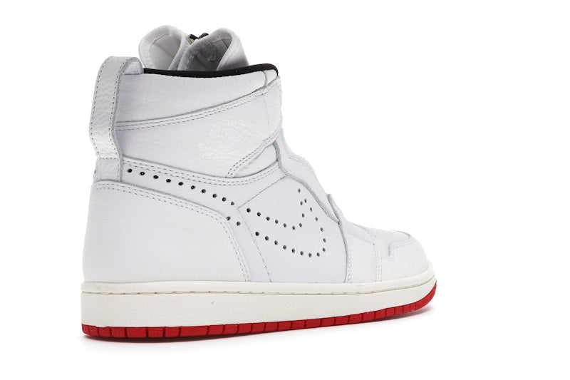 Jordan 1 Retro High Zip White University Red