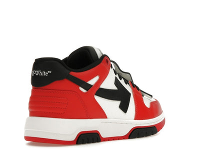 OFF-WHITE Out Of Office OOO Low Tops Red Black (2024)