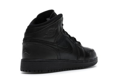 Jordan 1 Retro Mid Black (2016) (GS)