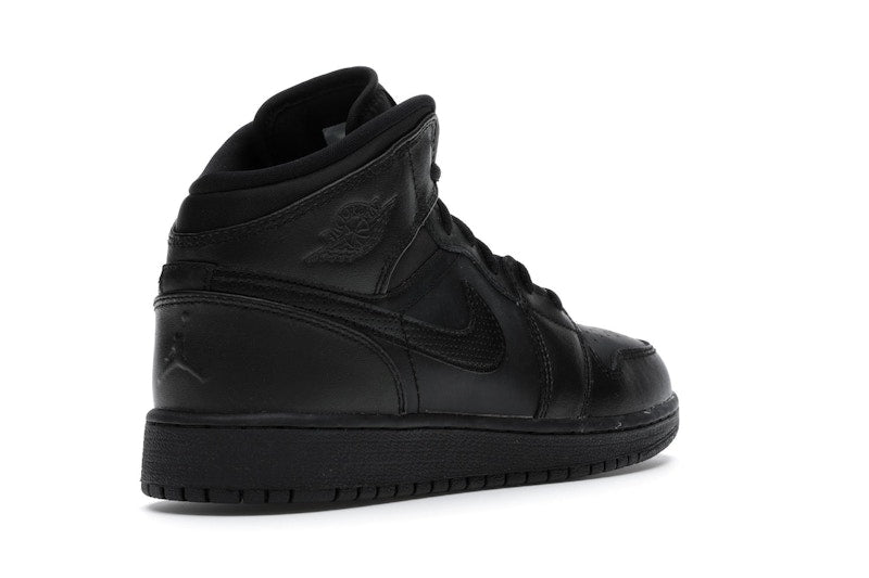 Jordan 1 Retro Mid Black (2016) (GS)