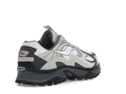 Saucony Grid Aura X Grey Pack White