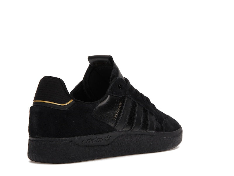 adidas Tyshawn Low Black Gold Metallic