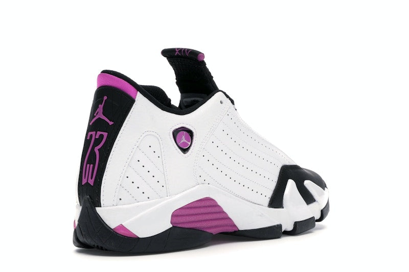 Jordan 14 Retro Fuchsia Flash Black Toe (GS)