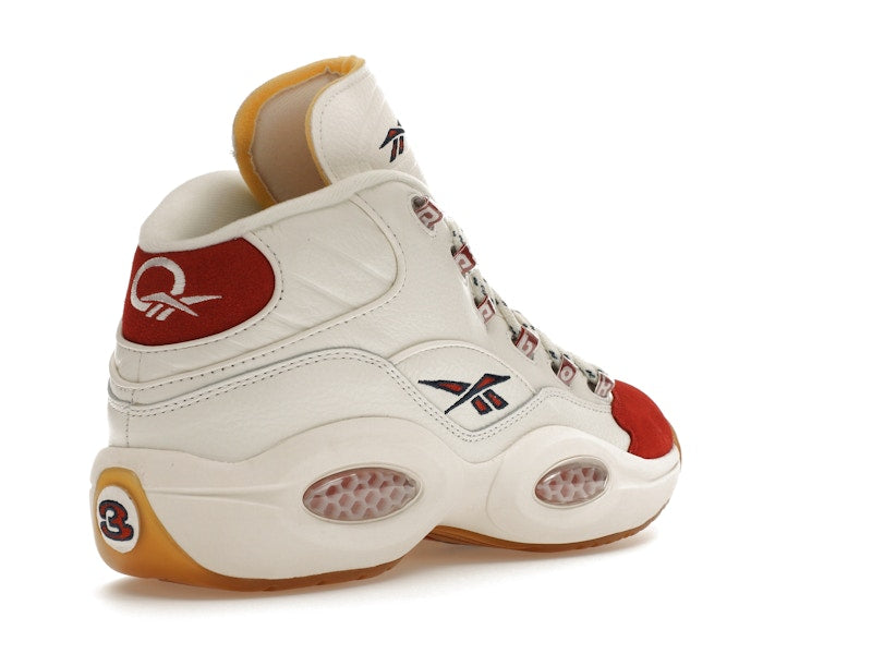 Reebok Question Mid Vintage Red Toe