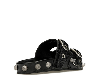Balenciaga Cagole Sandals Black