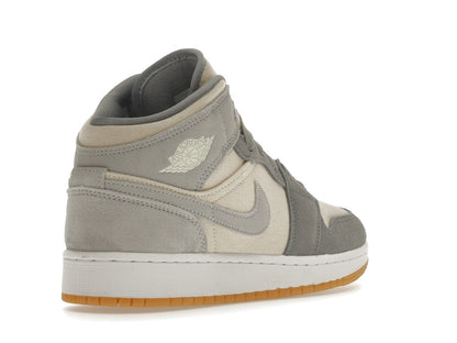 Jordan 1 Mid SE Coconut Milk Particle Grey (GS)