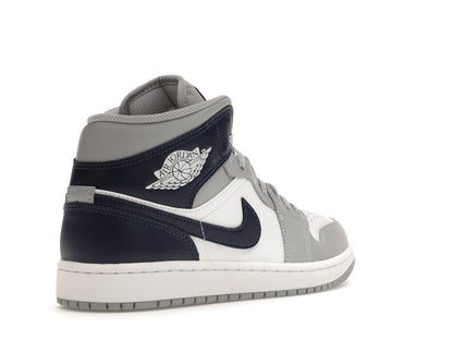 Jordan 1 Mid Wolf Grey Midnight Navy