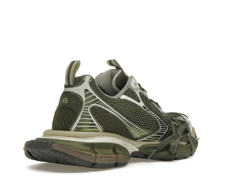 Balenciaga 3XL Dark Green Light Beige