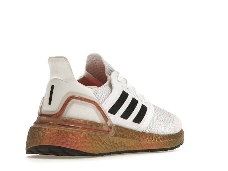 adidas Ultra Boost 20 White Signal Pink (Women's)