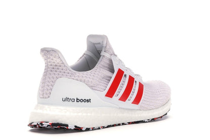 adidas Ultra Boost 4.0 Cloud White Active Red