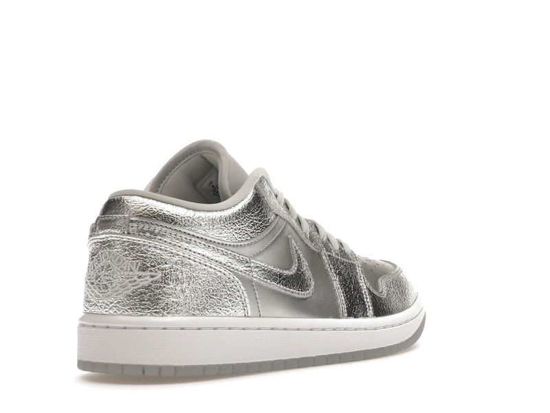 Jordan 1 Low SE Metallic Silver (Women's)