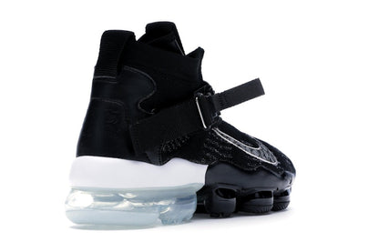 Nike Air VaporMax Premier Flyknit Black Metallic Silver White
