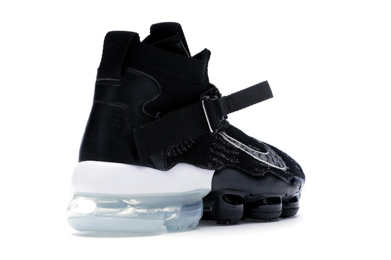 Nike Air VaporMax Premier Flyknit Black Metallic Silver White