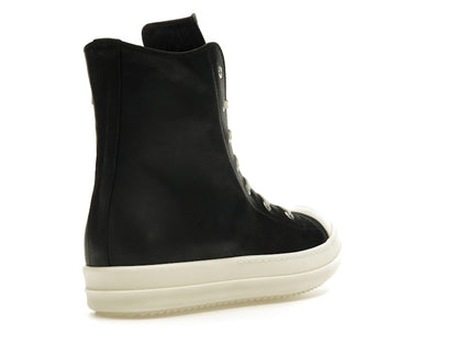 Rick Owens Lido High Sneaks Black Milk
