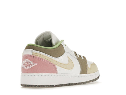Jordan 1 Low Pastel Grind Vivid Green (GS)