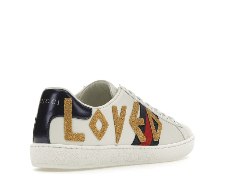 Gucci Ace Embroidered Love (Women's)