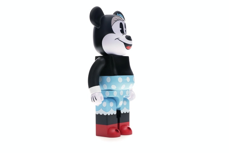 Bearbrick Minnie Mouse 400% Black
