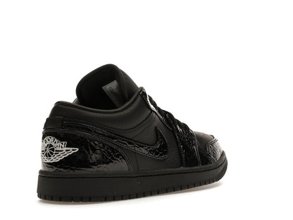 Jordan 1 Low SE Patent Elephant Black (Women's)