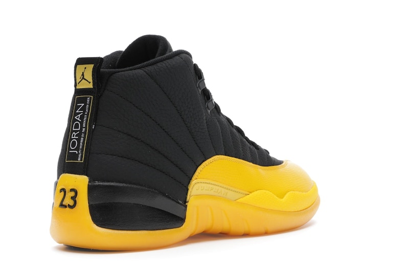 Jordan 12 Retro Black University Gold