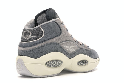Reebok Question Mid Grey Suede