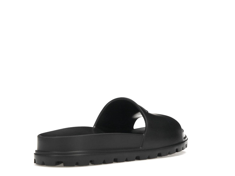 Prada Rubber Slides Black (Men's)