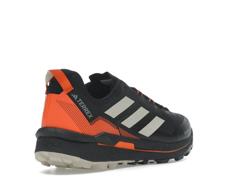 adidas Terrex Skychaser Tech Low Gore-Tex Core Black Wonder Beige Semi Impact Orange