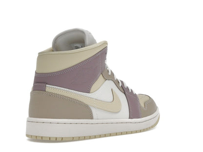 Jordan 1 Mid Light Orewood Brown Taupe Grey (Women's)