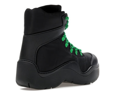 Bottega Veneta Puddle Bomber Black Green