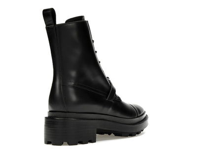 Hermes Funk Ankle Boot Noir Calfskin Leather