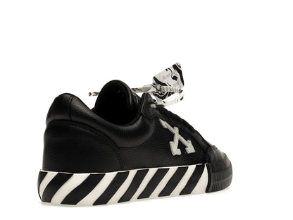 OFF-WHITE Vulc Low Leather Black White FW21
