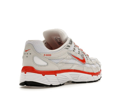 Nike P-6000 White Platinum Tint Black Picante Red (Women's)