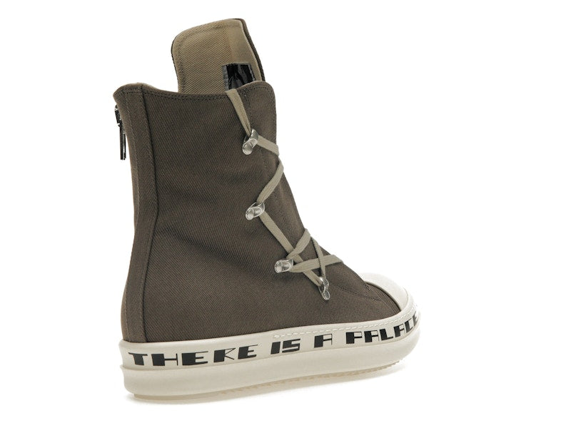 Rick Owens DRKSHDW Hexa High Dust Milk Black