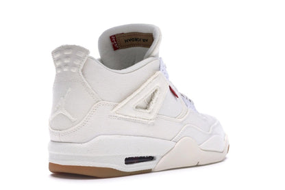 Jordan 4 Retro Levi's White (Blank Tag)