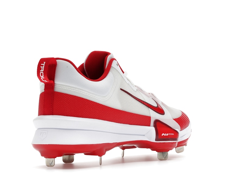 Nike Force Zoom Trout 9 Pro White Team Red University Red