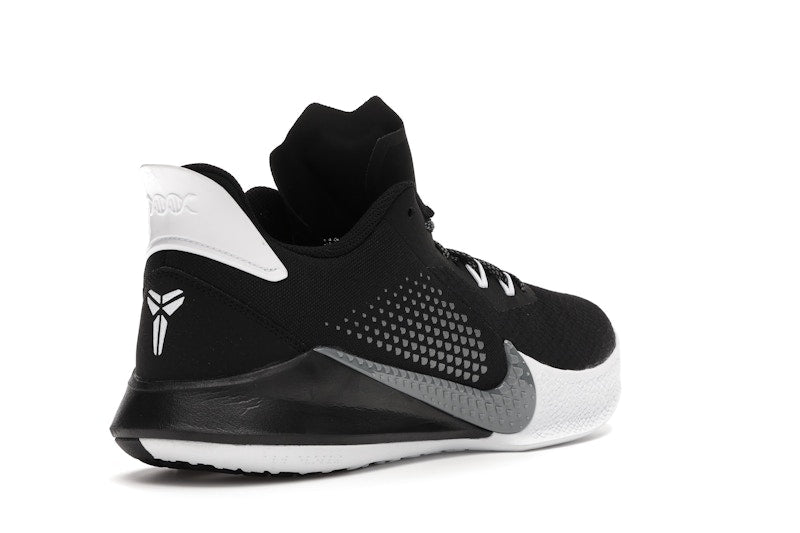 Nike Mamba Fury Black White Smoke Grey