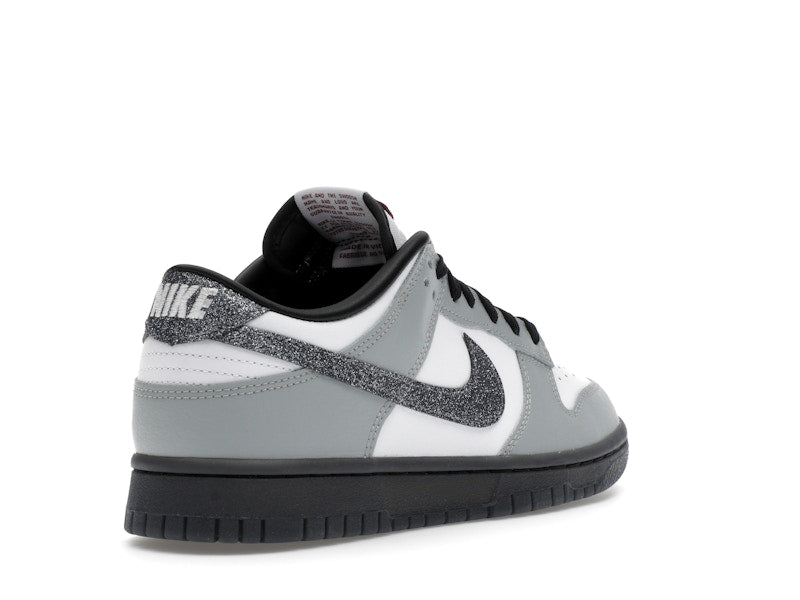 Nike Dunk Low LX Glitter Swoosh White Light Smoke Grey (Women's)