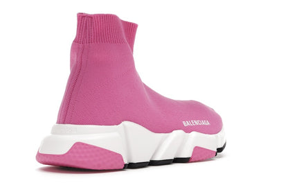 Balenciaga Speed Trainers Mid Pink White (Women's)