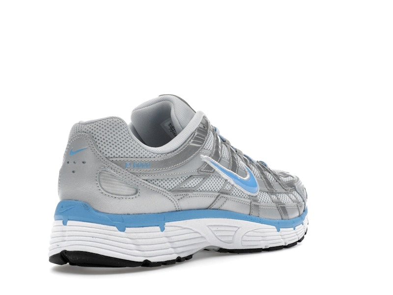 Nike P-6000 Metallic Platinum Pure Platinum Metallic Silver University Blue