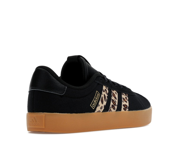 adidas VL Court 3.0 Black Leopard (Women's)