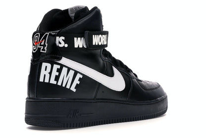Nike Air Force 1 High Supreme World Famous Black