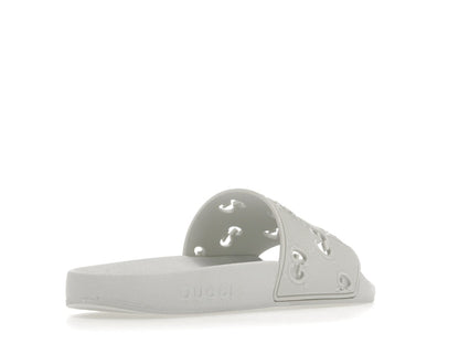 Gucci Slide White Rubber (Women's)