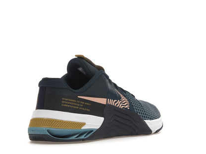 Nike Metcon 8 Armory Navy Obsidian Cerulean Arctic Orange