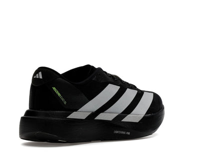 adidas Adizero Evo SL Black Silver Metallic Signal Green