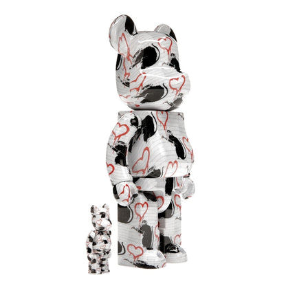 Bearbrick Love Rat 100% & 400% Set