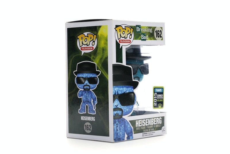 Funko Pop! Television Breaking Bad Heisenberg (Blue Crystal) Summer Convention Exclusive Figure #162