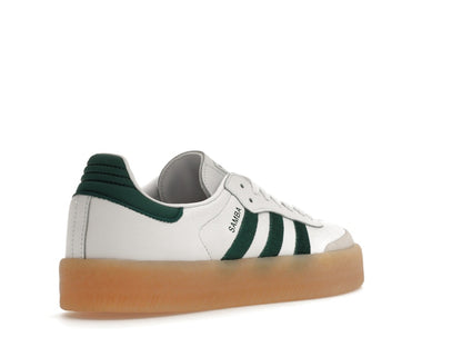 adidas Sambae White Collegiate Green Gum (Women's)