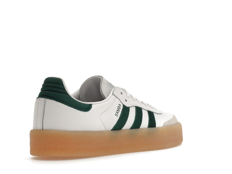 adidas Sambae White Collegiate Green Gum (Women's)